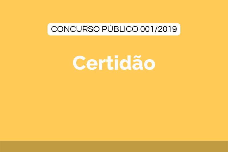 Certidão