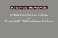 Diário Oficial - Promulgações