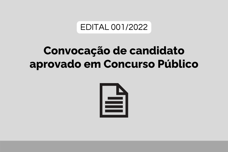 Edital de Convocação