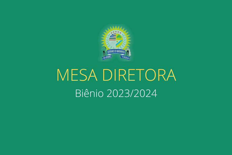 Mesa Diretora 2023/2024