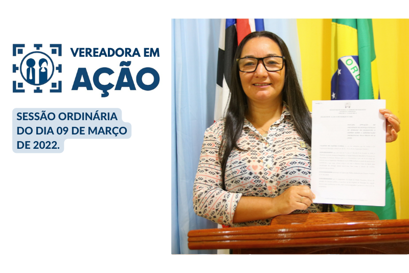 Vereadora em Ação
